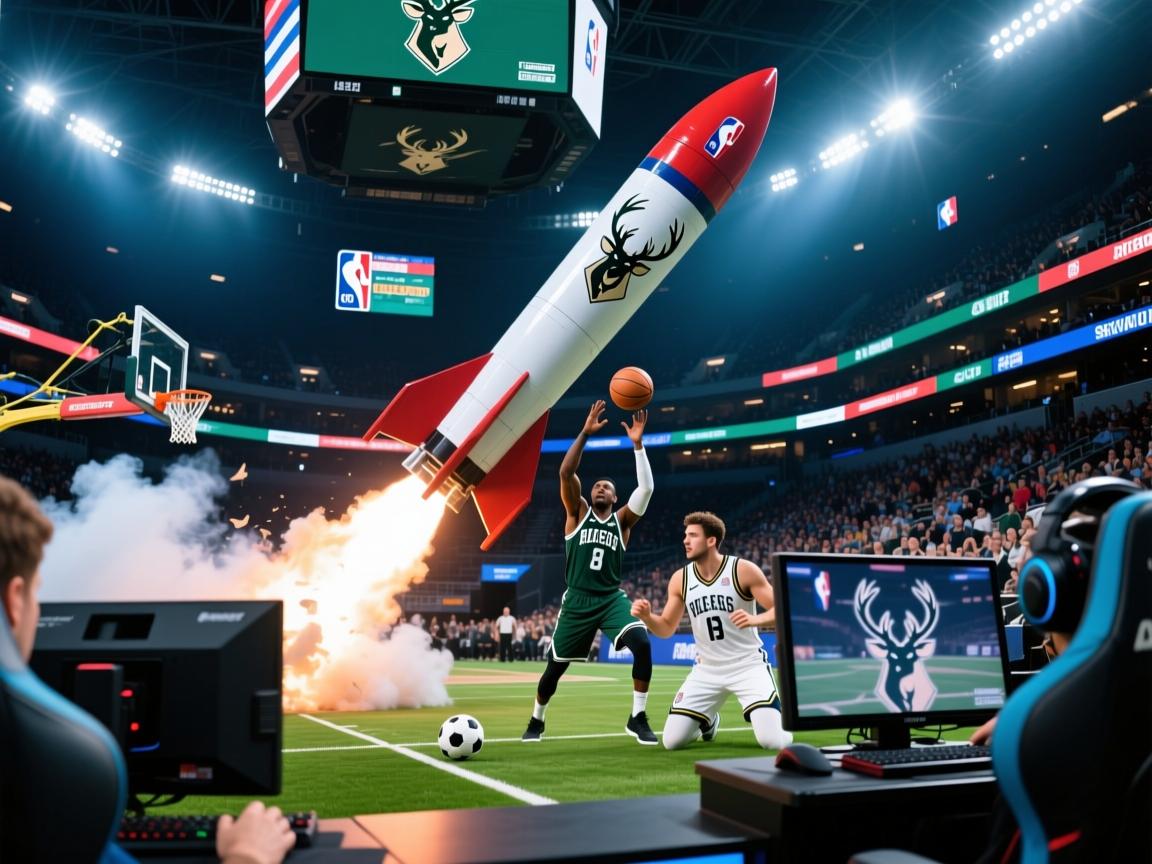 火箭惊险逆转雄鹿，赢得比赛